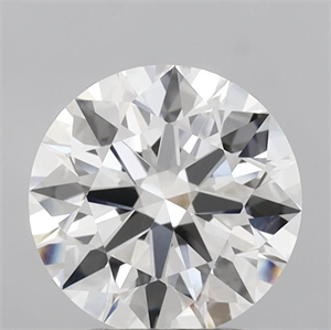 Picture of Lab Grown Diamond 2.57 Carats, Round with Ideal Cut, D Color, VVS1 Clarity and Certified by IGI
