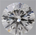 Lab Grown Diamond 5.59 Carats, Round with Ideal Cut, F Color, VVS2 Clarity and Certified by IGI