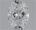 Diamante Natural 0.71 quilates, Ovalado , Color D, claridad VS2 y certificado GIA