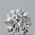 Diamante Natural 0.43 quilates, Redondo , Color E, claridad VVS2 y certificado GIA