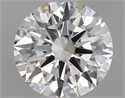Natural Diamond 0.70 Carats, Round with Excellent Cut, E Color, SI2 Clarity and Certified by GIA
