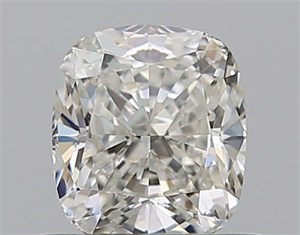 Foto Diamante Natural 0.70 quilates, Del cojín , Color H, claridad VS1 y certificado GIA de