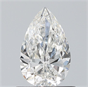 Natural Diamond 0.70 Carats, Pear with  Cut, G Color, VS1 Clarity and Certified by GIA