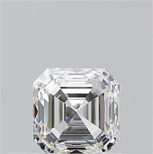 Foto Diamante Natural 1.01 quilates, Asscher , Color G, claridad VVS2 y certificado GIA de