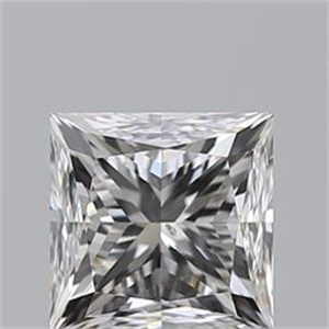 Picture of Natural Diamond 1.01 Carats, Princess with  Cut, F Color, SI1 Clarity and Certified by GIA