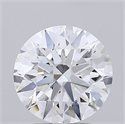 Del inventario de diamantes de laboratorio, 2.97 quilates, Redondo , Color E, claridad VS1 y certificado IGI