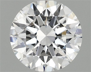 Picture of Lab Grown Diamond 0.97 Carats, Round with Excellent Cut, D Color, VVS2 Clarity and Certified by IGI