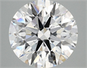 Del inventario de diamantes de laboratorio, 4.03 quilates, Redondo , Color E, claridad VVS2 y certificado IGI