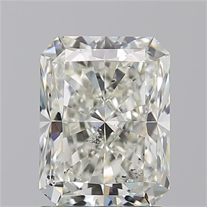 Picture of Natural Diamond 1.90 Carats, Radiant with  Cut, K Color, SI2 Clarity and Certified by GIA