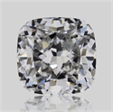 Natural Diamond 0.53 Carats, Cushion with  Cut, D Color, VVS1 Clarity and Certified by GIA