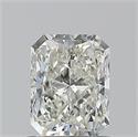 Natural Diamond 0.90 Carats, Radiant with  Cut, I Color, VVS2 Clarity and Certified by GIA