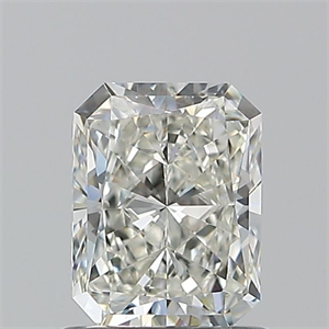 Picture of Natural Diamond 0.90 Carats, Radiant with  Cut, I Color, VVS2 Clarity and Certified by GIA