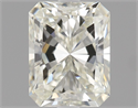 Natural Diamond 1.00 Carats, Radiant with  Cut, I Color, VVS2 Clarity and Certified by IGI