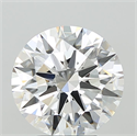 Del inventario de diamantes de laboratorio, 4.20 quilates, Redondo , Color F, claridad VVS2 y certificado IGI