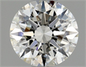Natural Diamond 0.50 Carats, Round with Excellent Cut, H Color, VS2 Clarity and Certified by GIA