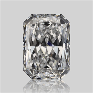 Picture of Natural Diamond 0.75 Carats, Radiant with  Cut, D Color, VVS1 Clarity and Certified by GIA