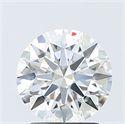 Del inventario de diamantes de laboratorio, 2.09 quilates, Redondo , Color D, claridad VVS2 y certificado IGI