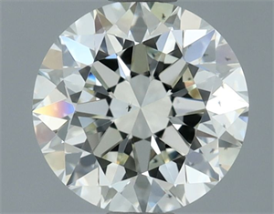 Picture of Natural Diamond 1.00 Carats, Round with Excellent Cut, I Color, VS2 Clarity and Certified by IGI