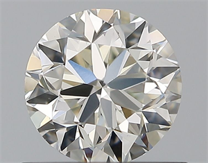 Picture of Natural Diamond 0.70 Carats, Round with Very Good Cut, I Color, VS1 Clarity and Certified by GIA