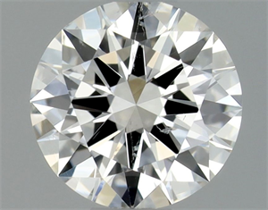 Foto Diamante Natural 0.46 quilates, Redondo , Color F, claridad SI2 y certificado GIA de