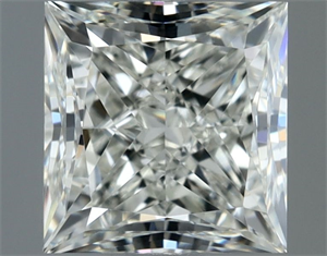 Picture of Natural Diamond 1.00 Carats, Princess with  Cut, H Color, VS1 Clarity and Certified by IGI