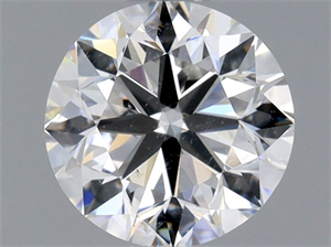 Picture of Natural Diamond 0.90 Carats, Round with Very Good Cut, E Color, SI2 Clarity and Certified by GIA