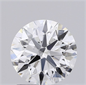 Del inventario de diamantes de laboratorio, 1.51 quilates, Redondo , Color D, claridad VVS2 y certificado IGI
