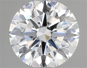 Picture of Lab Grown Diamond 1.09 Carats, Round with Ideal Cut, D Color, VVS2 Clarity and Certified by IGI