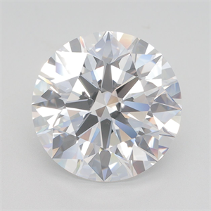 Picture of Lab Grown Diamond 6.11 Carats, Round with Ideal Cut, E Color, IF Clarity and Certified by IGI