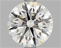 Natural Diamond 1.62 Carats, Round with Excellent Cut, G Color, IF Clarity and Certified by HRD
