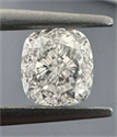 Diamante Natural 0.51 quilates, Del cojín , Color E, claridad VS1 y certificado GIA