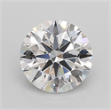 Lab Grown Diamond 2.98 Carats, Round with Ideal Cut, D Color, IF Clarity and Certified by IGI