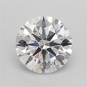 Picture of Lab Grown Diamond 2.98 Carats, Round with Ideal Cut, D Color, IF Clarity and Certified by IGI