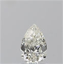 Natural Diamond 0.71 Carats, Pear with  Cut, I Color, VVS1 Clarity and Certified by GIA