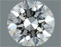 Natural Diamond 0.50 Carats, Round with Very Good Cut, G Color, VVS1 Clarity and Certified by IGI