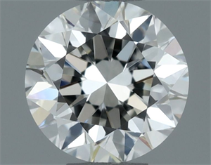 Picture of Natural Diamond 0.50 Carats, Round with Very Good Cut, G Color, VVS1 Clarity and Certified by IGI