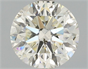 Natural Diamond 1.01 Carats, Round with Very Good Cut, M Color, SI2 Clarity and Certified by GIA