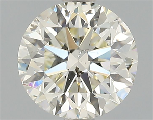 Picture of Natural Diamond 1.01 Carats, Round with Very Good Cut, M Color, SI2 Clarity and Certified by GIA