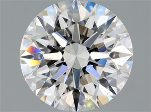 Picture of Natural Diamond 1.52 Carats, Round with Excellent Cut, F Color, SI1 Clarity and Certified by GIA