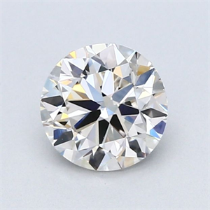 Picture of Natural Diamond 0.90 Carats, Round with Very Good Cut, I Color, VS1 Clarity and Certified by GIA
