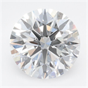Del inventario de diamantes de laboratorio, 2.26 quilates, Redondo , Color D, claridad IF y certificado IGI