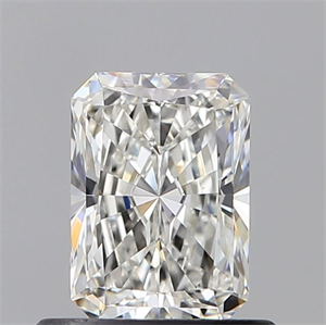 Picture of Natural Diamond 0.70 Carats, Radiant with  Cut, H Color, VS1 Clarity and Certified by GIA