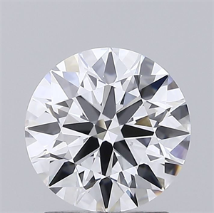 Picture of Lab Grown Diamond 1.72 Carats, Round with Ideal Cut, D Color, VVS1 Clarity and Certified by IGI