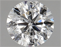 Diamante Natural 0.90 quilates, Redondo , Color F, claridad SI2 y certificado HRD