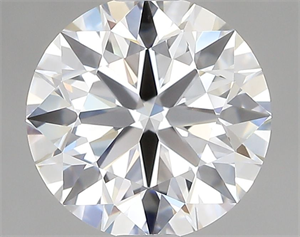 Picture of Lab Grown Diamond 1.50 Carats, Round with Ideal Cut, D Color, VS1 Clarity and Certified by IGI