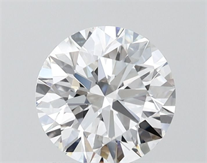 Picture of Lab Grown Diamond 1.34 Carats, Round with Ideal Cut, D Color, VVS1 Clarity and Certified by IGI