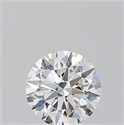 Natural Diamond 0.70 Carats, Round with Excellent Cut, E Color, SI1 Clarity and Certified by GIA
