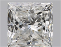 Diamante Natural 1.02 quilates, Princesa , Color H, claridad SI1 y certificado GIA