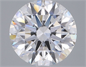 Del inventario de diamantes de laboratorio, 3.07 quilates, Redondo , Color D, claridad VVS2 y certificado IGI
