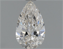 Diamante Natural 0.70 quilates, De pera , Color H, claridad VVS1 y certificado GIA